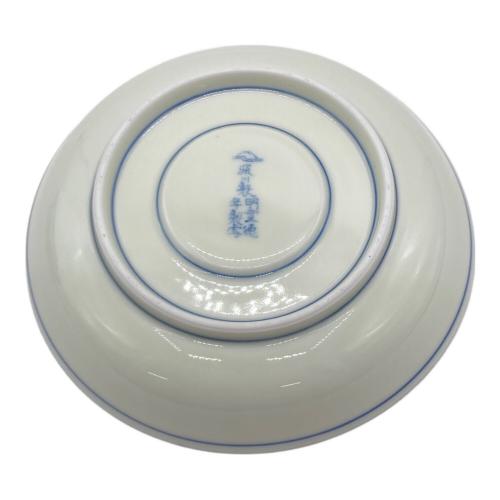 深川製磁 (フカガワセイジ) カップ&ソーサー 草花折枝白抜紋