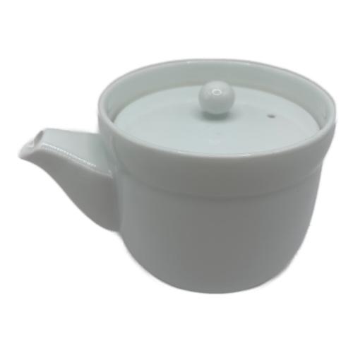 茶器 白磁彫文 井上萬二