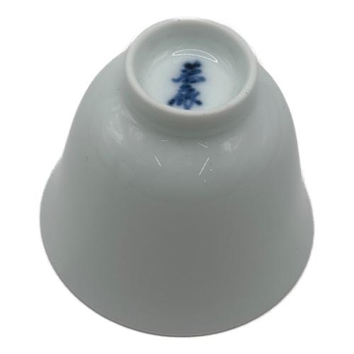 茶器 白磁彫文 井上萬二