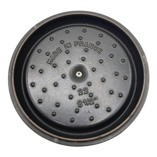Staub (ストウブ) 両手鍋 グリーン ピコ・ココット・ラウンド