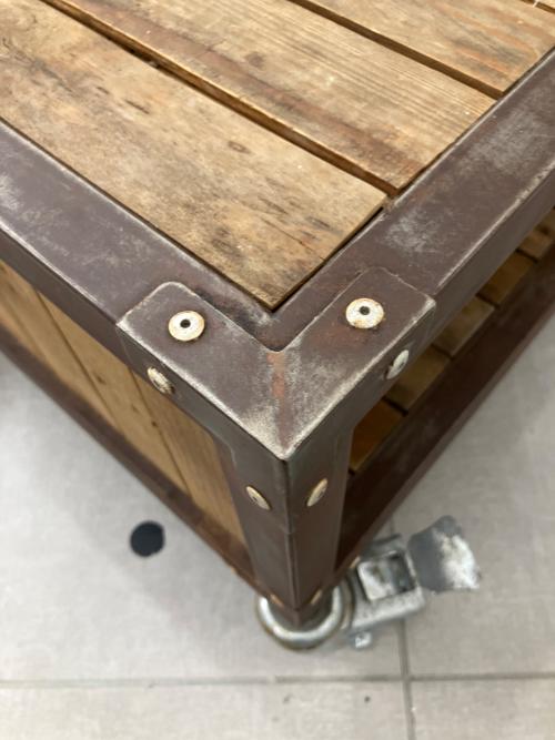 journal standard Furniture (ジャーナルスタンダードファニチャー) サイドテーブル 219 ブラウン RUST