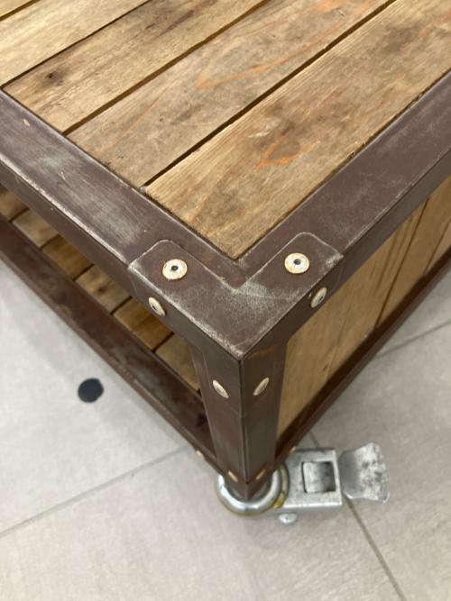 journal standard Furniture (ジャーナルスタンダードファニチャー) サイドテーブル 219 ブラウン RUST