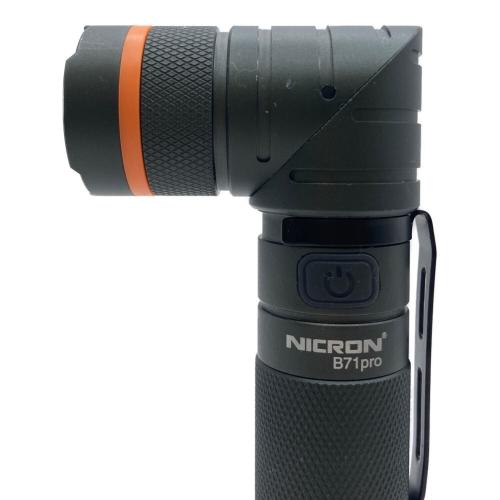 NICRON(ニクロン) B71Pro 首振りLEDライト