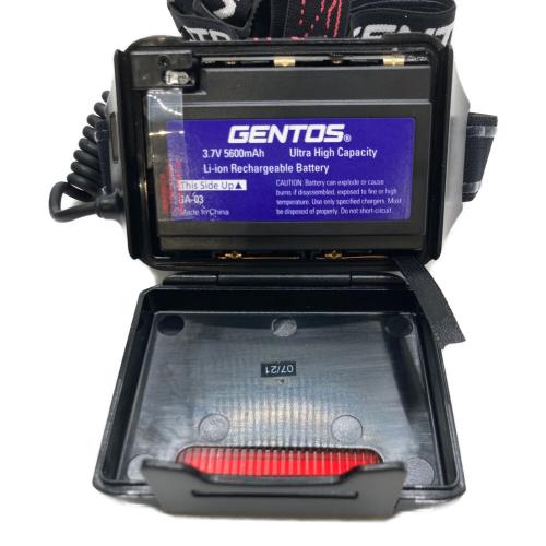 GENTOS (ジェントス) ヘッドライト GH-100RG ブラック