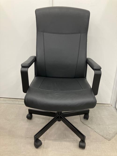 IKEA (イケア) ミルベルゲット 回転チェア ブラック