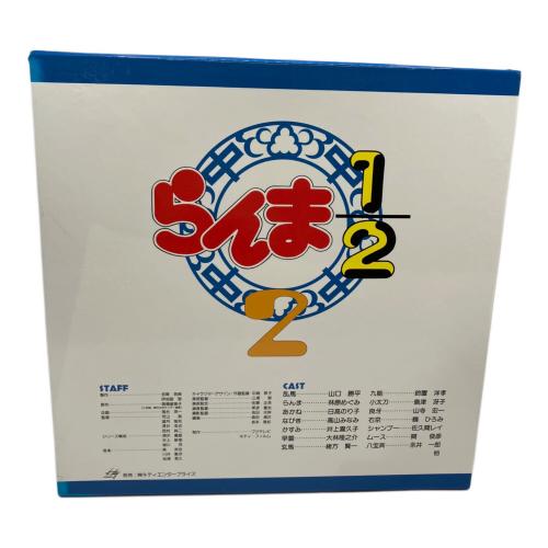 らんま1/2 TVシリーズ完全収録版 レーザーディスク