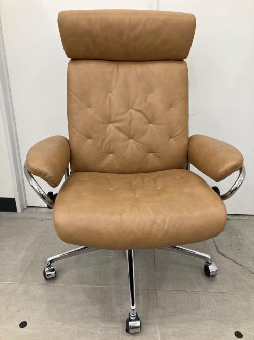 Ekornes (エコーネス) ストレスレスチェア ブラウン メトロスター オットマン付