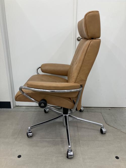 Ekornes (エコーネス) ストレスレスチェア ブラウン メトロスター オットマン付