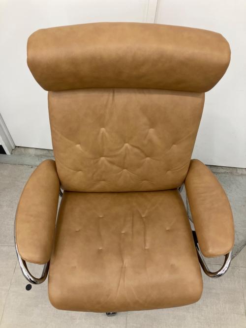 Ekornes (エコーネス) ストレスレスチェア ブラウン メトロスター オットマン付