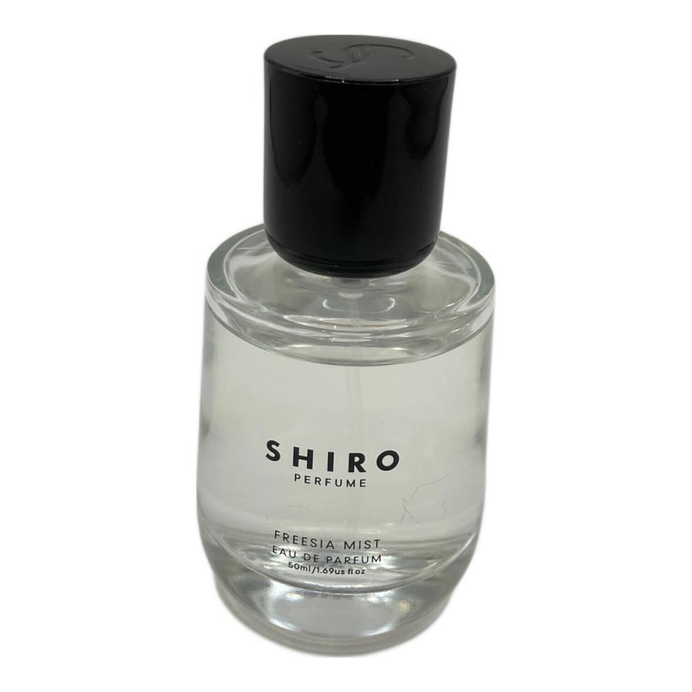 SHIRO 香水 フリージアミスト(80ml程度、2割程度使用) SHIRO (シロ) オードパルファム 50ml 残量80%-99% フリージア ミスト