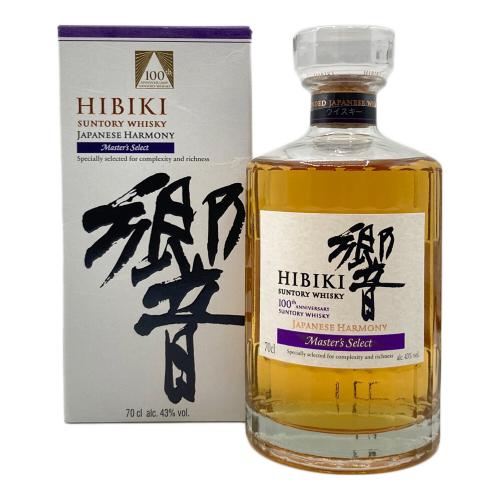SUNTORY(サントリー) 響 JAPANESE HARMONY Maste's Select 100周年記念 43度 700ml