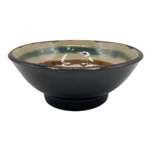 金城次郎監修 壺屋焼 筒輪描紋鉢