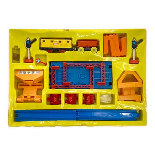TOMY(トミー) おうふくプラレール りったいつみおろしセット 1970年代 当時物 昭和レトロ 絶版品