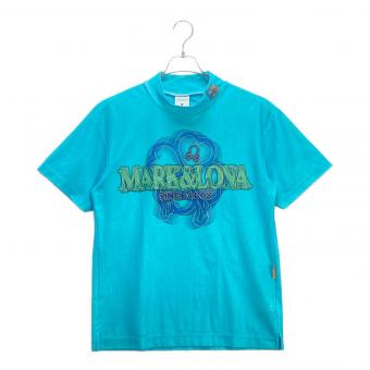 MARK&LONA(マークアンドロナ) Clava Mesh Jacquard Mock Neck ゴルフウェア