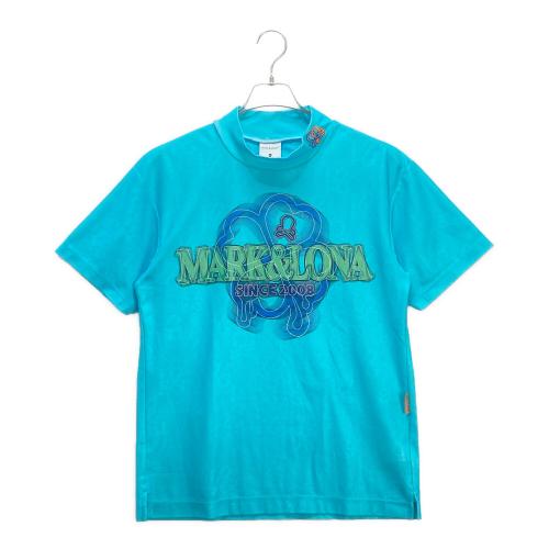 MARK&LONA(マークアンドロナ) Clava Mesh Jacquard Mock Neck ゴルフウェア