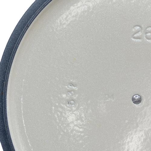 LE CREUSET (ルクルーゼ) 鍋 26cm ココット・ロンド アイボリー