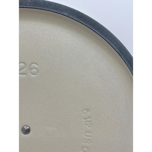 LE CREUSET (ルクルーゼ) 鍋 26cm ココット・ロンド アイボリー