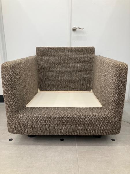 arflex/アルフレックス　 QUADRA MEDIUM 1人掛けソファー⑤ arflex (アルフレックス) 1人掛けソファー クッション付 ブラウン