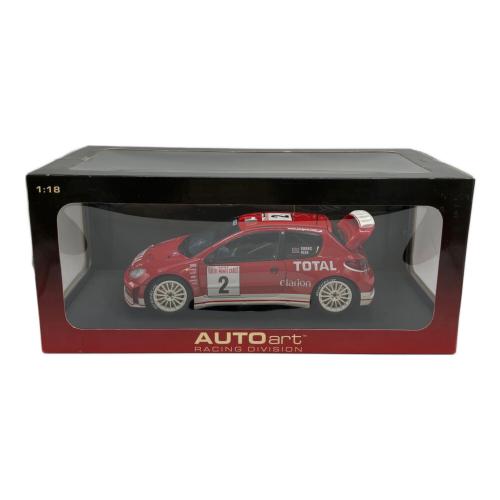 AUTOart (オートアート) 206WRC モデルカー 1:18