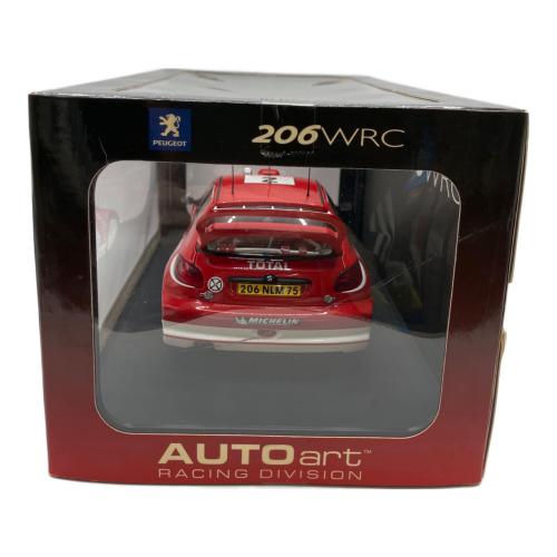 AUTOart (オートアート) 206WRC モデルカー 1:18