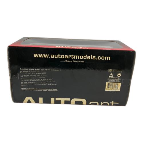 AUTOart (オートアート) 206WRC モデルカー 1:18