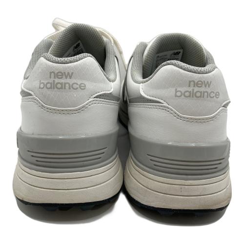 NEW BALANCE (ニューバランス) ゴルフシューズ UGS574S3 メンズ SIZE 25cm ホワイト×グレー