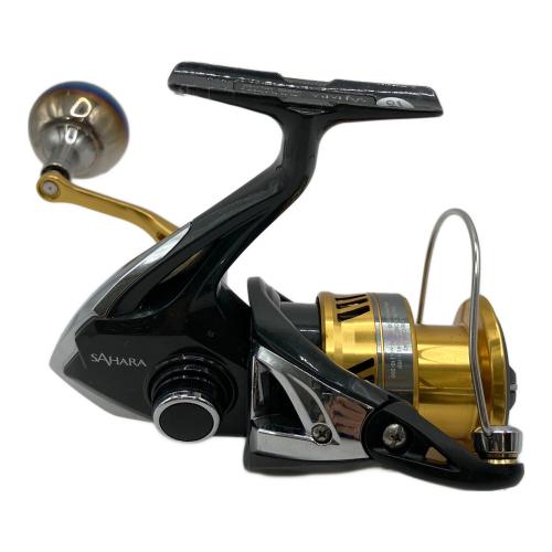 SHIMANO (シマノ) スピニングリール 17 SAHARA 4000XGH ノブ変更：COMEXUS GALAXY-38 チタンシルバー