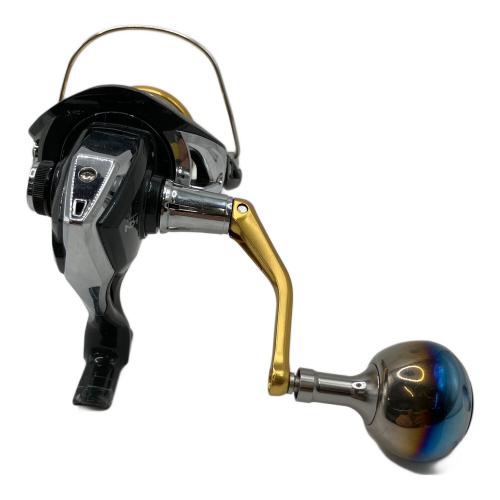SHIMANO (シマノ) スピニングリール 17 SAHARA 4000XGH ノブ変更：COMEXUS GALAXY-38 チタンシルバー