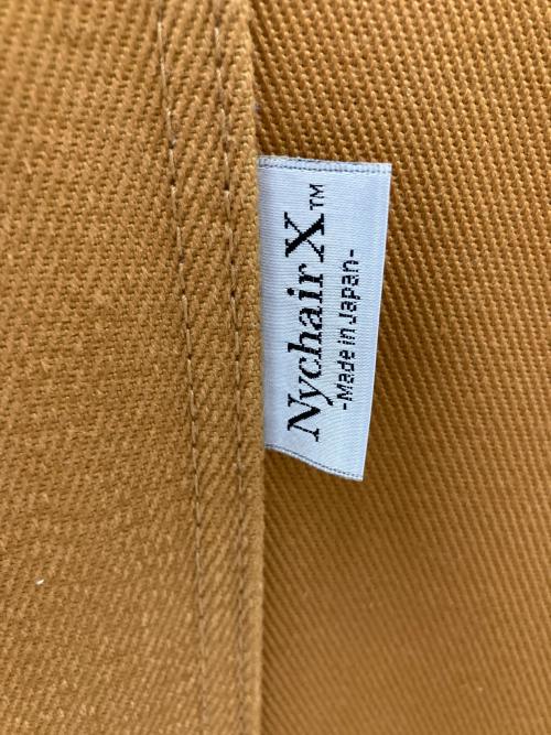 Nychair X (ニューチェア エックス) 折りたたみチェアー 紐欠品 キャメル×ナチュラル