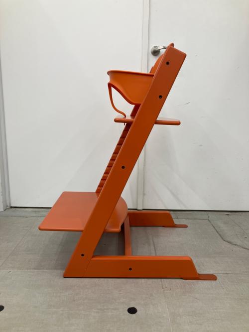 STOKKE (ストッケ) ベビーチェア 現行モデル オレンジ トリップトラップベビーセット