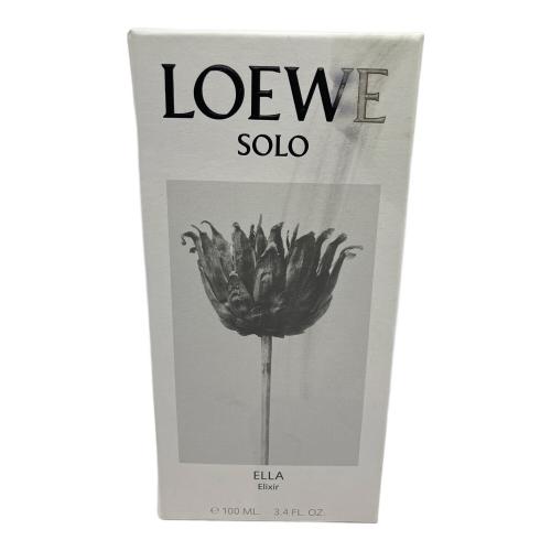 LOEWE (ロエベ) オードパルファム 100ml ソロ エジャ エリクシール