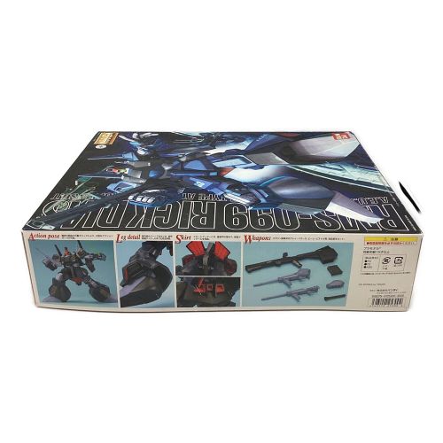 BANDAI (バンダイ) ガンプラ 1/100 MG RMS-099 リック・ディアス(黒) 0125300