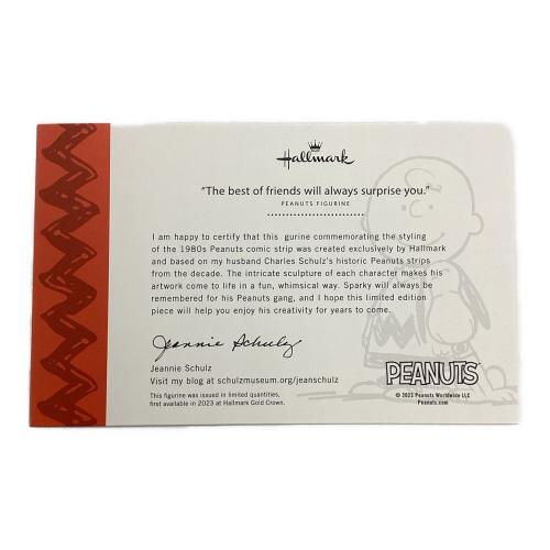 PEANUTS (ピーナッツ) フィギュア FIGURINE・HANDCRAFTED・LIMITED EDITION 2023