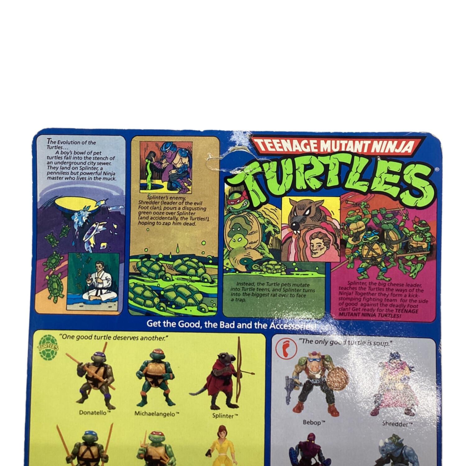 【未開封品】ミュータントタートルズ ドナテロ 当時物 レトロ 昭和ホビー 希少 未開封品】ミュータントタートルズ ドナテロ 当時物 レトロ 昭和