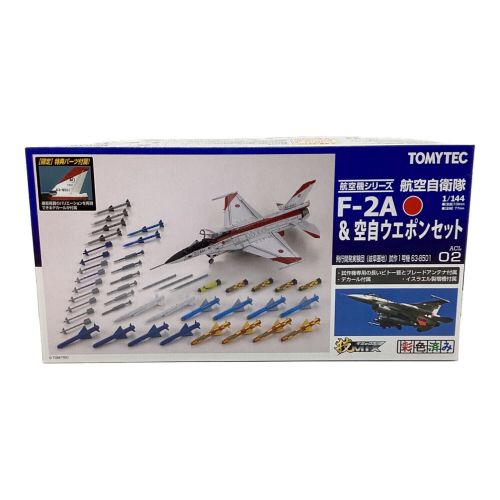 TOMYTEC (トミーテック) プラモデル 技MIX航空機シリーズ 1/144 航空自衛隊 F-2A ＆空自ウエポンセット 飛行開発実験団 (岐阜基地) 試作1号機 63-8501