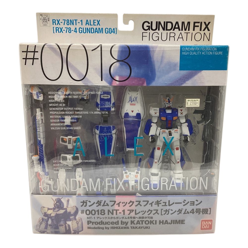 GUNDAM FIX FIGURATION ＃0018 RX-78 NT-1 アレックス｜トレファクONLINE