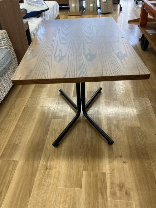 東谷 (アズマヤ) カフェテーブル ブラック×ブラウン END-224TNA ダリオ