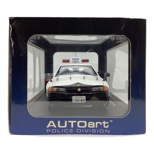 AUTOart (オートアート) ミニカー 1/43 GT-R R32  茨城県警察