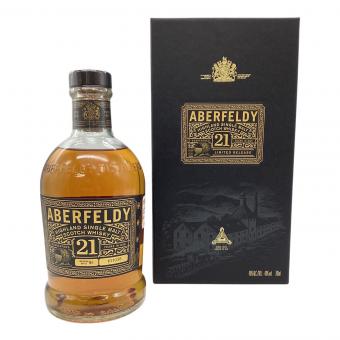 ABERFELDY (アバフェルディ) HIGHLAND SINGLE MALT SCOTCH WHISKY（ハイランドシングルモルトスコッチウィスキー）700ml 箱付 21