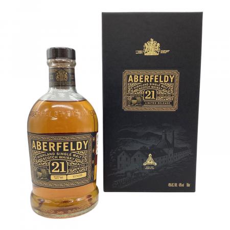 最終値下げ アバフェルディ 21年 シングルモルトウイスキー Aberfeldy アバフェルディ 21年 ハイランド シングルモルト レビュー動画/味/比較