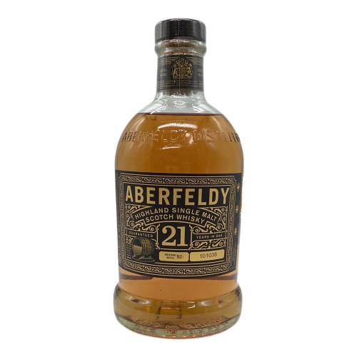 ABERFELDY (アバフェルディ) HIGHLAND SINGLE MALT SCOTCH WHISKY（ハイランドシングルモルトスコッチウィスキー）700ml 箱付 21