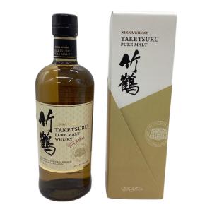 ニッカ ジャパニーズウィスキー ピュアモルト 700ml 箱付 竹鶴 未開封