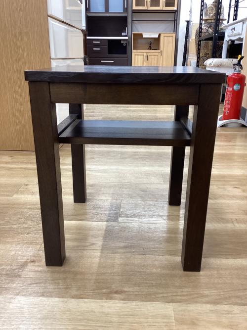 無印良品 (ムジルシリョウヒン) ベッドサイドテーブル ブラウン