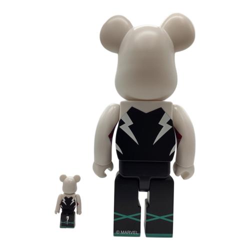 BEAR BRICK (ベアブリック) フィギュア 100％&400％  関節稼働確認済  @ Π MEDICOM TOY SPIDER-MAN グウェン