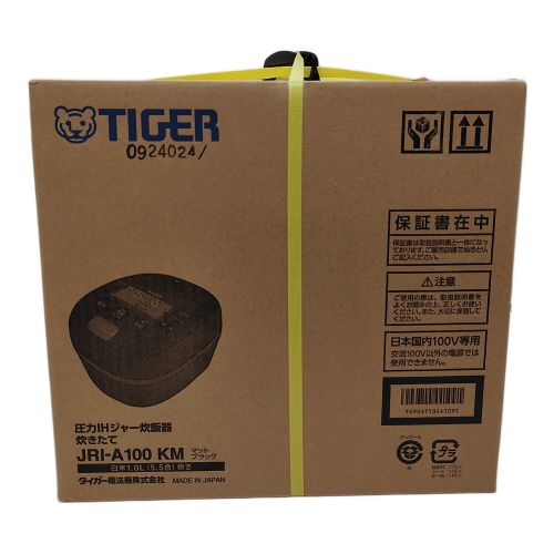 Tiger (タイガー) 圧力IH炊飯ジャー JRI-A100 2024年製 5.5合(1.0L)  未使用品