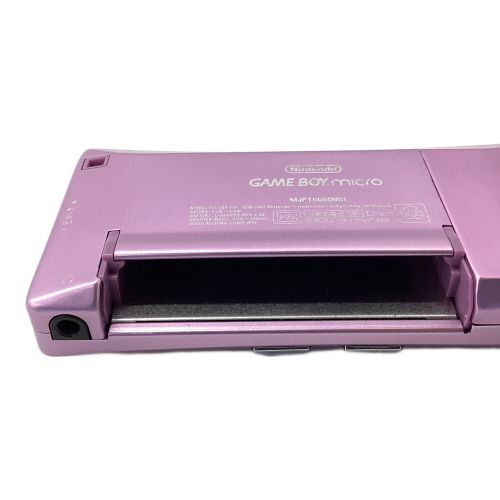 Nintendo (ニンテンドー) GAMEBOY micro 通電確認 OXY-001 10050961