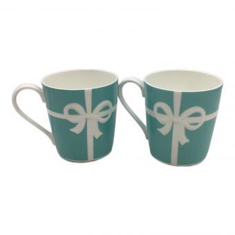 TIFFANY & Co. (ティファニー) マグカップ ブルーリボン 2Pセット