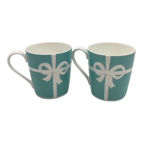 TIFFANY & Co. (ティファニー) マグカップ ブルーリボン 2Pセット