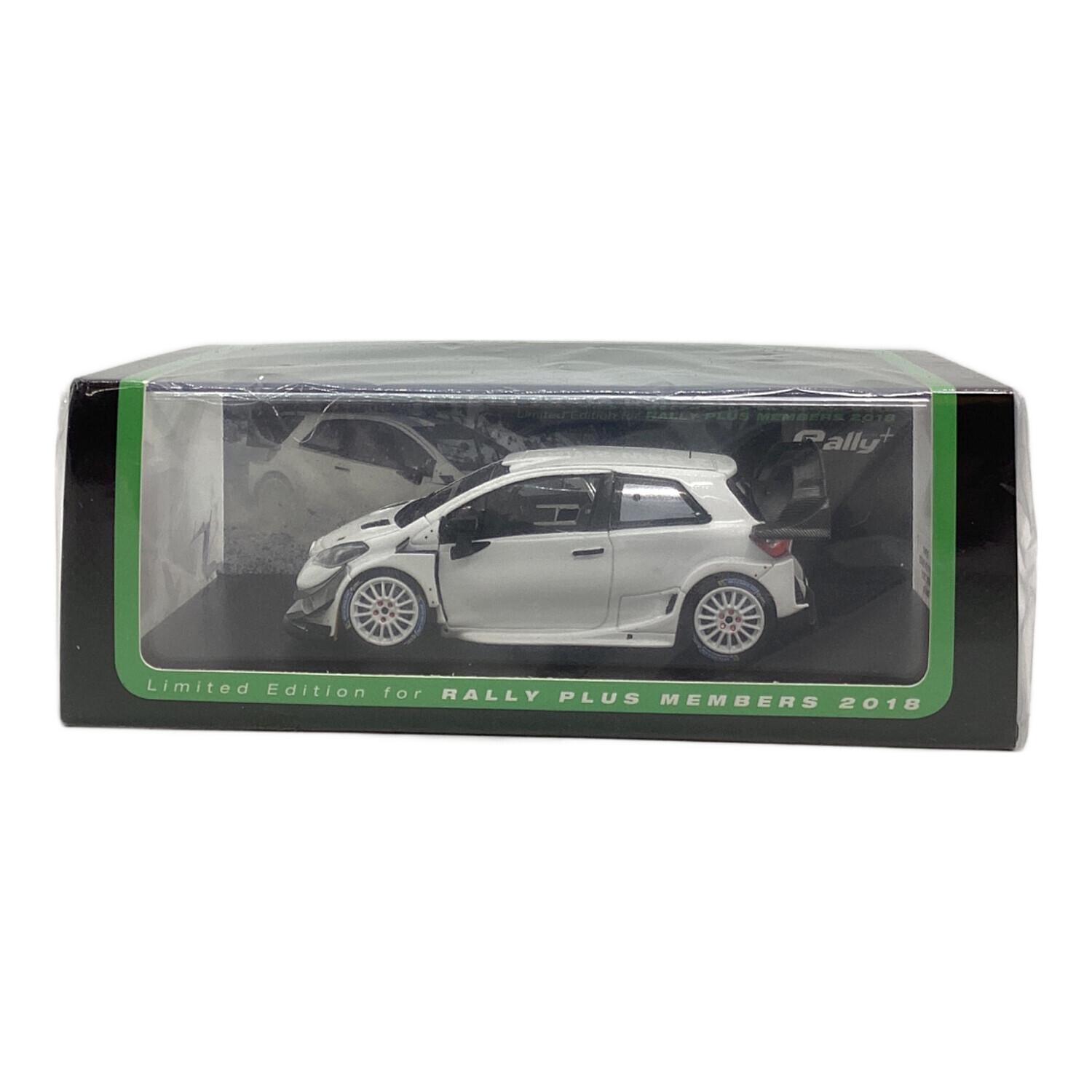 RALLY+ (ラリープラス) モデルカー 1/43 toyota yaris(トヨタ ヤリス