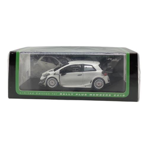 RALLY+ (ラリープラス) モデルカー 1/43 toyota yaris(トヨタ ヤリス) wrc 2018 test car